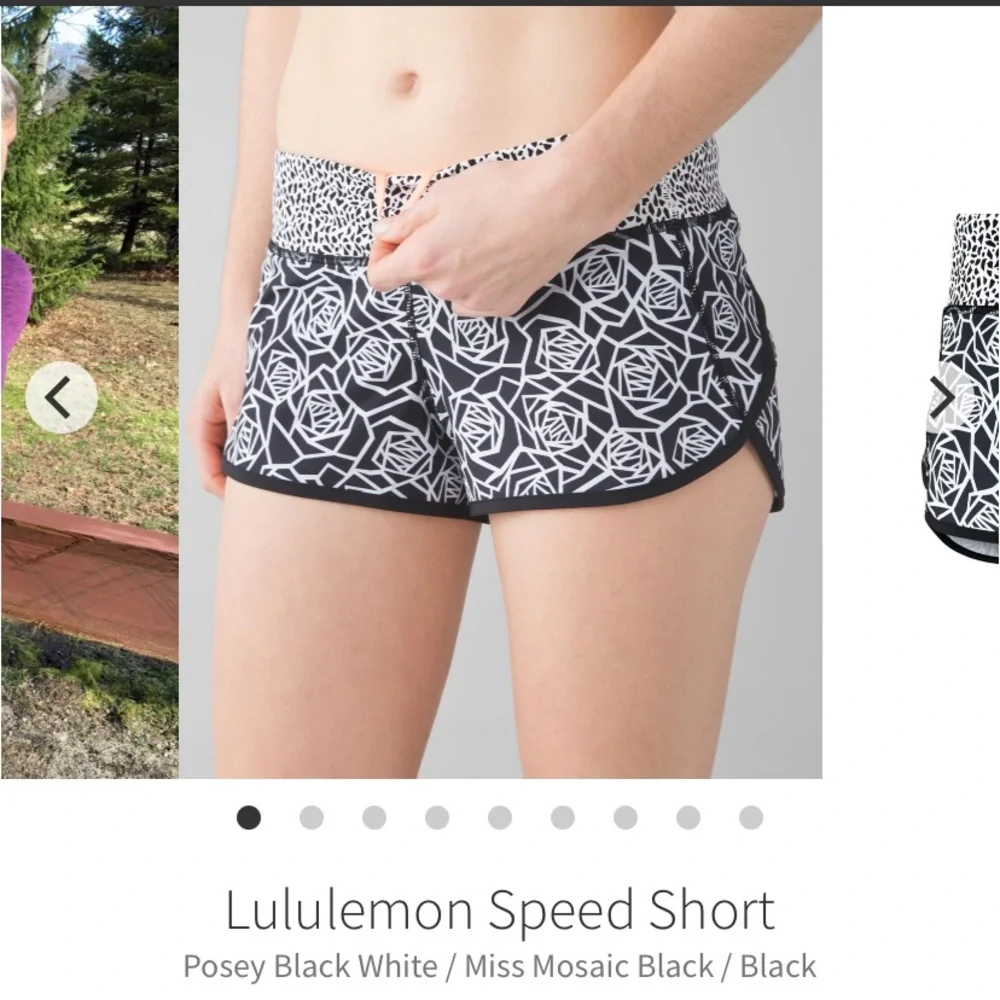 Lululemon Speed Shorts - Picture 3 of 10